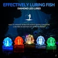thumbnail image 3 of LED Underwater Fishing Lures，LED Lighted Bait Flasher，Deep Drop Fishing Lures，Fish Eye Attractive Light Bait Lure Lamp 5PCS, 3 of 7