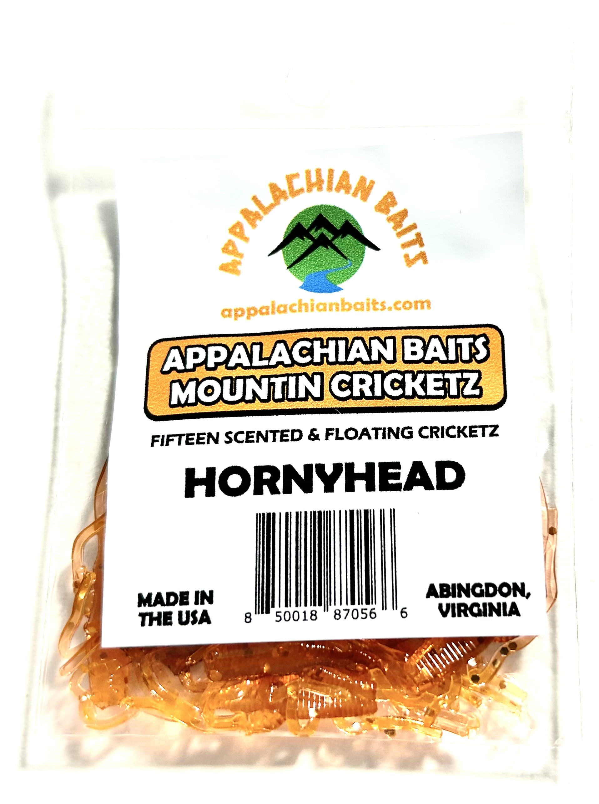 Appalachian Baits Mountin Cricketz Hornyhead 1 3/4" Soft, Floating