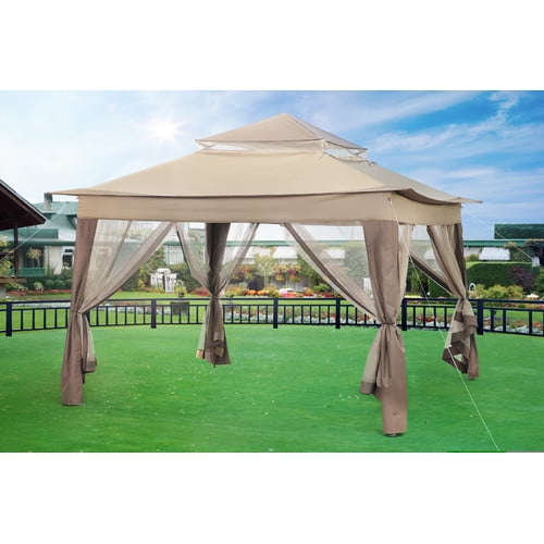 Sunjoy 10 Ft. W x 10 Ft. D Metal Portable Gazebo by Sunjoy