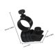 thumbnail image 2 of HOOWIFFY 2Ud Clip Montura Para De De Seguridad Negro Con Seguro Y Práctico, 2 of 8