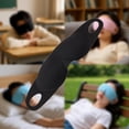 thumbnail image 4 of Máscara de ojos para dormir opaca, práctica, 3D, suave, para hombres y mujeres Negro, 4 of 9