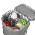 thumbnail image 4 of Paquete 20 piezas Hielera mochila interior impermeable gris 28 x 22.5 x 12, 4 of 6