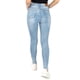 thumbnail image 3 of Jeans Para Mujer Skinny Básico Deslavado Quarry Color Stone Medio, 3 of 4