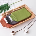 thumbnail image 3 of Naiovety 1 Uds. Guantes de baño para ducha exfoliante de piel Spa masaje exfoliante limpieza corporal depurador bronceado manopla Juegos de accesorios de baño verde, 3 of 6