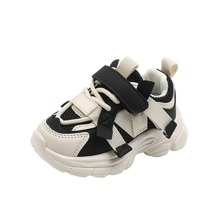 

Breathable Mesh Dad Shoes For Boys 1 6 Years Lightweight Sneakers With Soft Sole For kids sneakers girls Black E