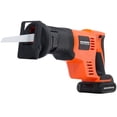 thumbnail image 3 of GOODSMANN 18V Li-ion Battery Cordless Compact Reciprocating Saw with 1500 mAh Battery, Variable Speed Reciprocating Saw with 2 Reciprocating Saw Blades(1 Blade Wood and 1 Blade Metal) 9923-1014-01, 3 of 10