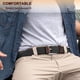 thumbnail image 4 of Cinturón elástico para hombre, cinturón trenzado tejido para hombre de 1 3/8 para golf, pantalones casuales, camisas y jeans, 4 of 7