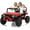 Red, variant on EastVita 24V Ride on Toys for Big Kids with Remote Control - 4WD Electric Car, 2 Seater UTV, Spring Suspension, Front & Behind LED Lights Red