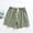 Green, variant on Summer Thin Cotton Couple Shorts Men's and Women's Home Pants Loose Fit Pajama Bottoms Breathable Sleep Shorts Plus Size Lounge Wear