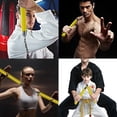 thumbnail image 2 of Nunchakus/Nunchakus de entrenamiento de gomaespuma segura con cadena de acero para niños y principiantes, práctica y entrenamiento (amarillo), 2 of 4