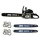 thumbnail image 1 of Motosierra A Gasolina 20pLG 58cc 2 Barras/2 Cadenas 3.4hp Color Negro, 1 of 4