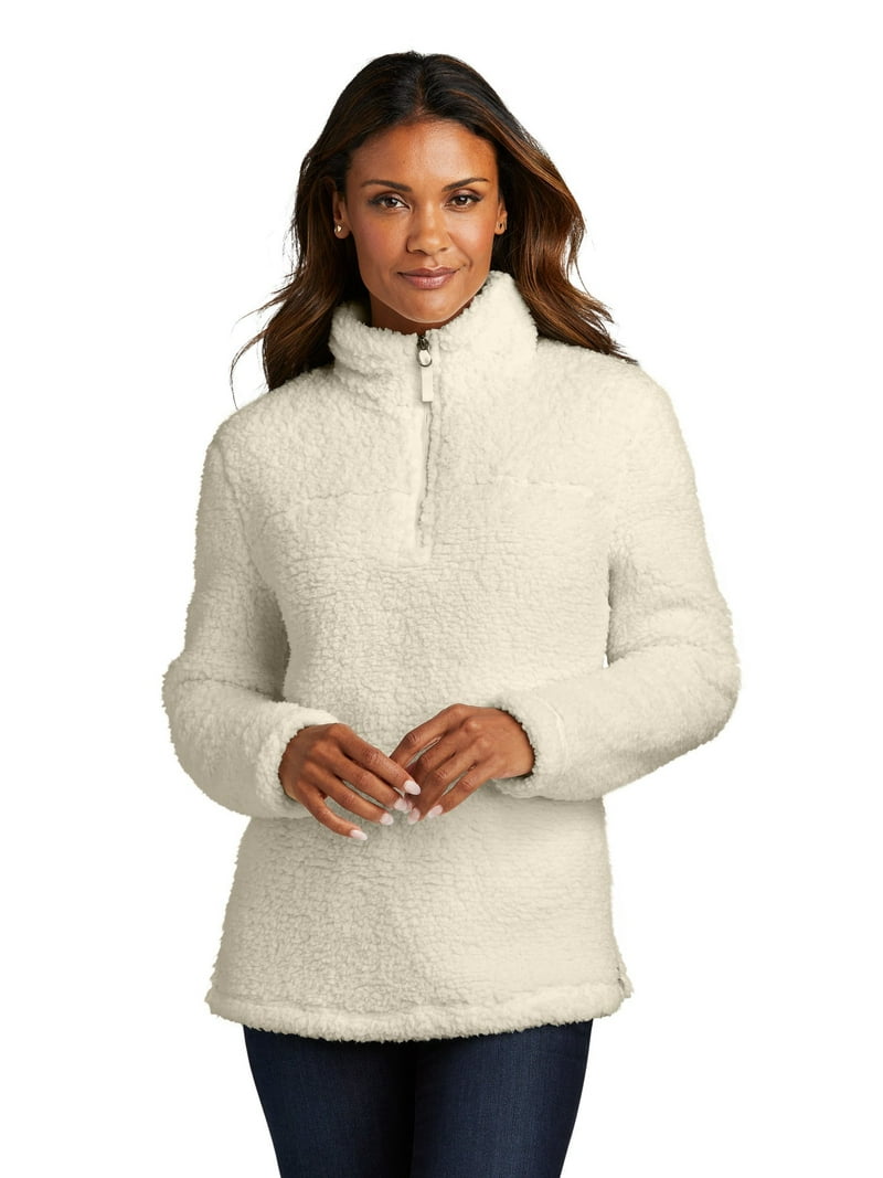 Port Authority Ladies Cozy 1/4-Zip Fleece L130 - Walmart.com