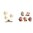 thumbnail image 1 of Estatua de figura,Estatuas de hojas y flores de metal,esculturas decorativas,Figuras decorativas para el hogar,para estante,mesa o vitrina.,Figura de escritorio,Figura de Dios de la Fortuna de, 1 of 8