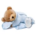 thumbnail image 1 of Slumber Bear Prince Lionheart Original con manta sedosa azul, 1 of 6