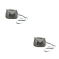 thumbnail image 4 of Bolsa de transporte para mascotas Methold de felpa bandolera portátil de un solo hombro 2piezas Gris, 4 of 6