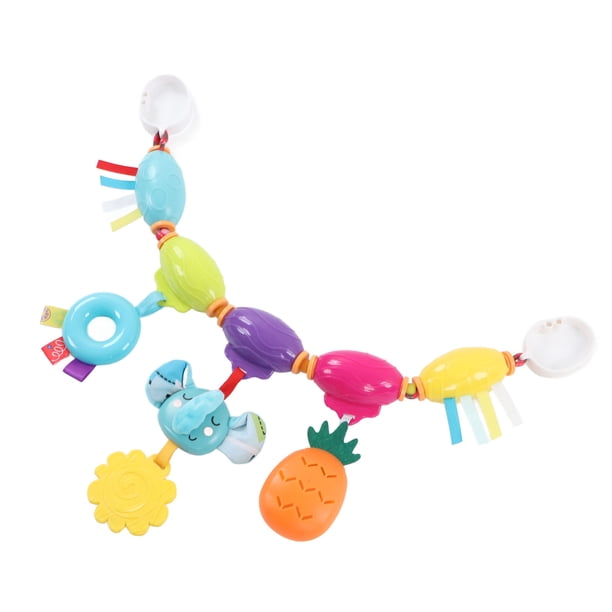 Juguetes de Arco para Cochecito de bebé Juguetes para Asiento de Coche Sonajeros Colgantes Coloridos Accesorio de Clip Atractivo Juguete de Cuna Infantil Sensorial ANGGREK Otros