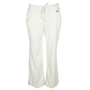 Michael Michael Kors Petite Cream Drawstring Velour Sweatpants PM