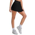 thumbnail image 3 of Womens Pleated Tennis Skirt with Shorts Pockets High Waisted Lightweight Workout Golf Skirts Athletic Skorts, 3 of 5