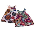 thumbnail image 1 of Bébé bébé Fille Sans Manches Floral Fête Concours Robe Robe de Soirée Vêtements, 1 of 3