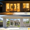 thumbnail image 6 of FILMGOO One Way Window Privacy Film Static Cling, Sun Blocking Heat Control Mirror Window Tinting Film for Home Office,Vinyl, 29.5 in x 6.5 ft, Silver, 6 of 8