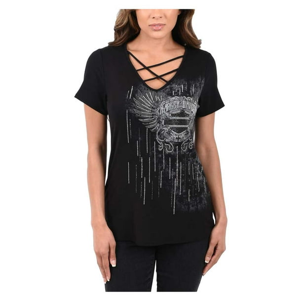 embellished black shirt