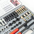 Ctooltool 49Pcs Thread Chaser Set, SAE and Metric Thread Restorer Kit ...