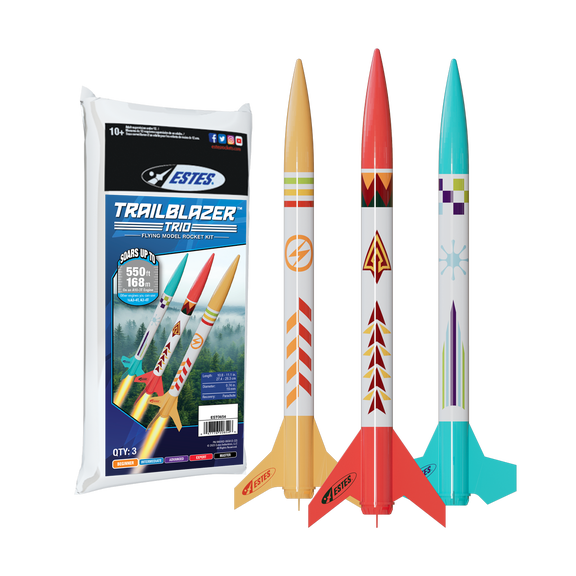 Estes Rockets 000654 Trail Blazer Trio