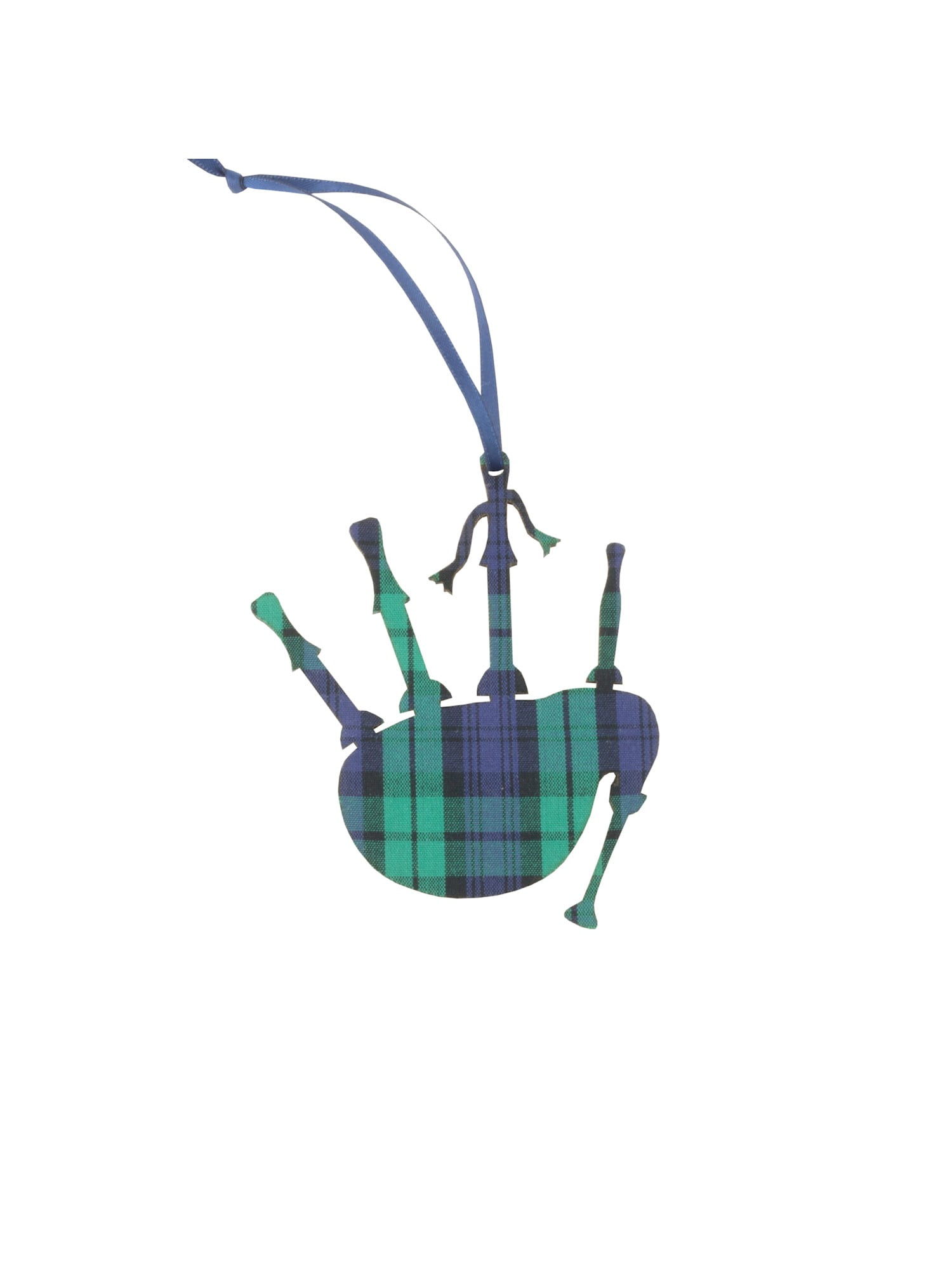 Artcuts Black Watch Plaid Bagpipes Ornament Authentic Scottish Clan