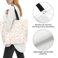 thumbnail image 3 of Balery Beautiful Rabbit Bolsa Tote Estilo Estético con Cremalleras, Bolsa de Hombro, Bolsa de Compras Grande y Plegable, 3 of 8