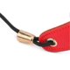 thumbnail image 2 of Saxophone Strap Plus Cotton Artificial Leather Adjustable Shoulder Musical Instrument PartsRed, 2 of 4