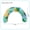 Blue, variant on 1Pc 75×50cm U Shaped Inflatable Swim Ring Pool Floatie Comfortable Neck & Back Support Floating Tube for Pool Beach Water Sports