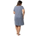 thumbnail image 3 of Fruit of the Loom Women's Soft and Breathable Pajama Sleepshirt, Sizes S-5X, 3 of 7