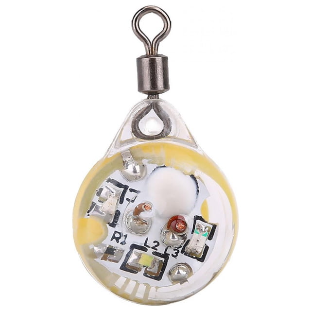 Lámpara de señuelos de pesca, pesca con luz de flash atractiva, lámpara de flash de pesca, mini lámpara de pesca de calidad superior