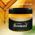 thumbnail image 2 of 2 Pack Wood Seasoning Beewax, Natural Beewax Traditional Wood Wax Multipurpose Beeswax Furniture Polish for Wood Polish Furniture Care, 2 of 6