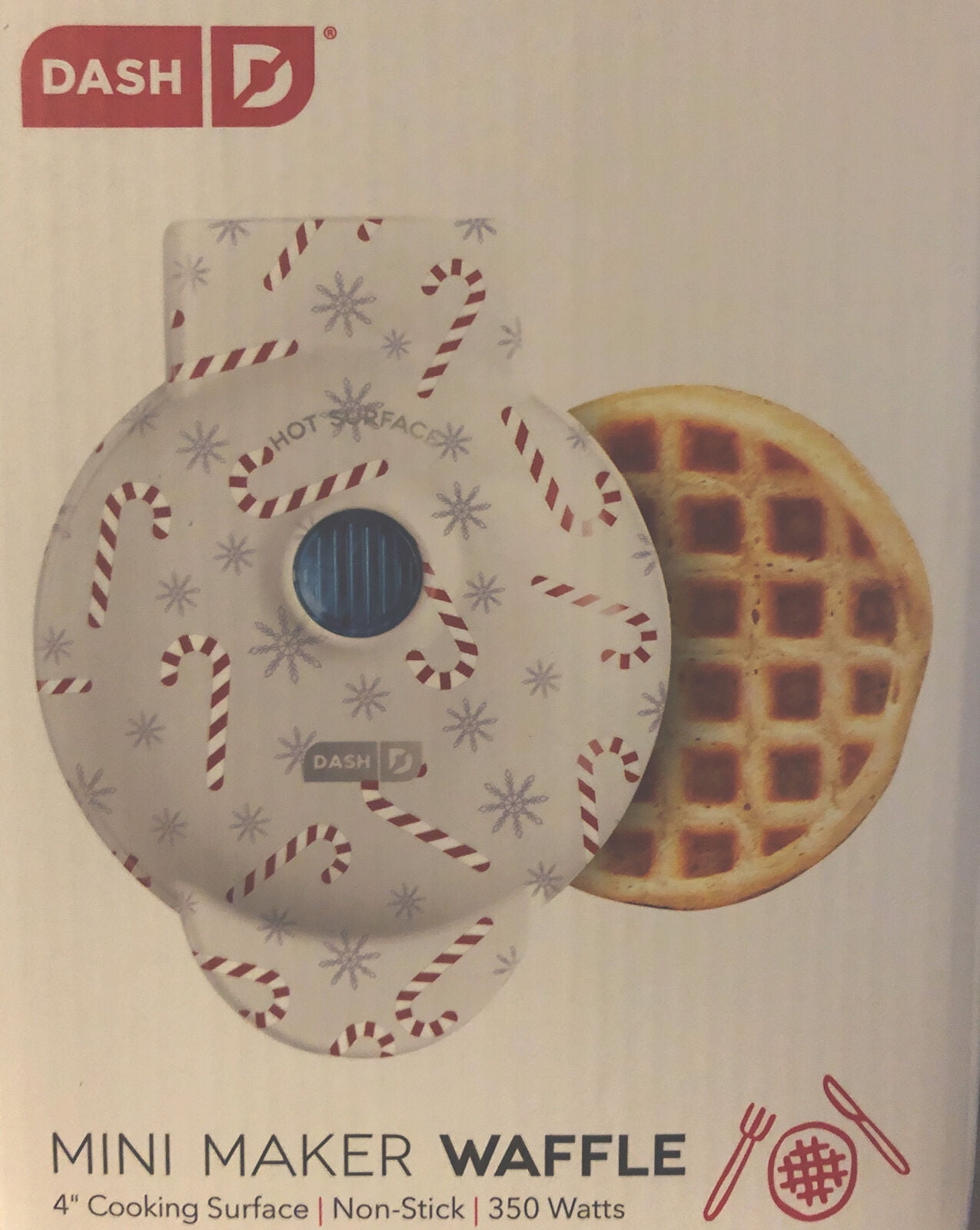 dash mini waffle snowflake