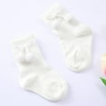thumbnail image 4 of Chaussette Bébé Fille Garçon Automne/hiver Sol Chaussette 0-1 Ans Coton Double Pompon, 4 of 4