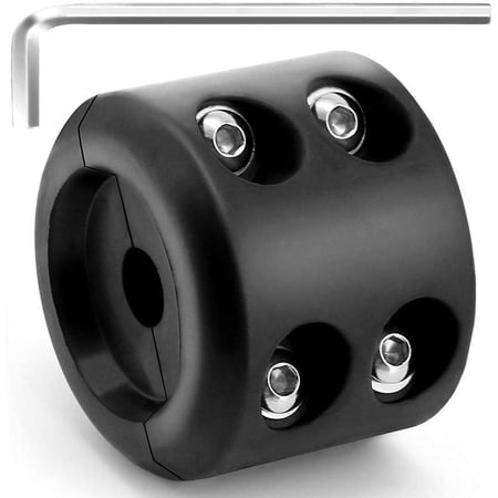 ATV UTV Winch Stopper Rubber Heavy Duty Cable Line Saver Waterproof Synthetic Rope Hook Allen Wrench Protect Hawse and Fairleads Quick Installation