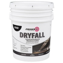5 gal. Waterbourne Dry Fall Black Coating