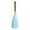 Z_Light Blue, variant on 2 Pcs Cooking Spoon For Nonstick Cookwares,Multifunction Spatula Spoon, Silicone Spoon With Wood Handle For Cooking And Serving, Wood Handle Spoon For Mixing,Scoop,And Scrape,Black & White