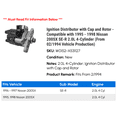 thumbnail image 2 of Ignition Distributor with Cap and Rotor - Compatible with 1995 - 1998 Nissan 200SX SE-R 2.0L 4-Cylinder (From 02/1994 Vehicle Production) 1996 1997, 2 of 2