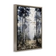 thumbnail image 2 of Stupell Industries Farmhouse Cold Woods Birch Forest Brown Floating Frame Canvas Art, 17 x 21, by Franklyn Gregory, 2 of 8