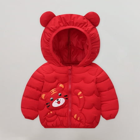 

Mchoice Winter Coats for Kids with Hoods Light Puffer Jacket for Baby Boys Girls Infants Toddlers