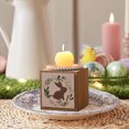 thumbnail image 3 of RKSTN Wooden Candle Holders Wooden Candle Holders Easter Decoration Tabletop Decorative Ornament Tabletop Arrangement Practical Textured Candle Holders, 3 of 5
