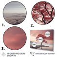 thumbnail image 3 of Designart "Ephemeral Glow Sky Photo" Landscapes Trees Floater Framed Canvas Wall Art, 3 of 7