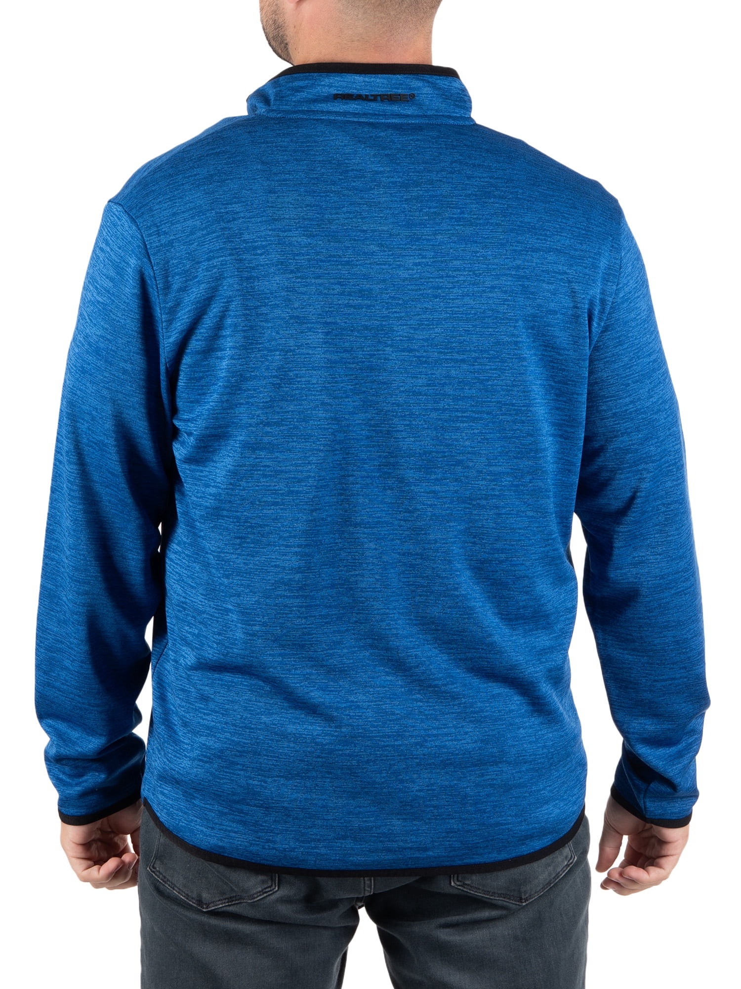 Realtree Men's Fleece Quarter Zip Pullover Sweatshirt, Sizes S-2XL