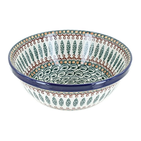 

Blue Rose Polish Pottery Tuscany Cereal/Soup Bowl