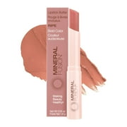 Mineral Fusion Nourishing Lipstick Butter Ripe, Rusty Orange Red, 0.06oz, Vivid, Long-Lasting
