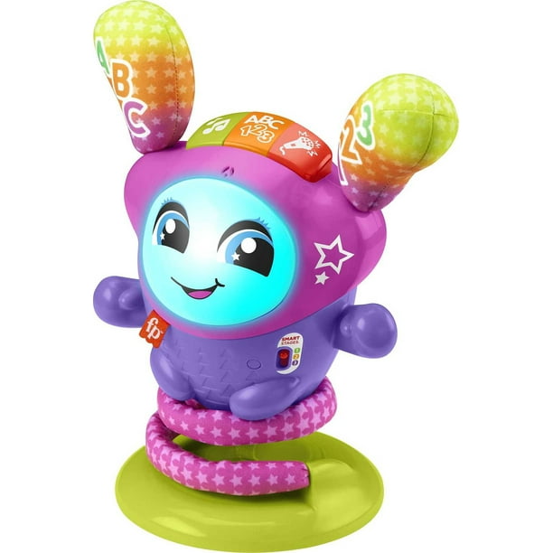 FisherPrice Baby Learning Toy with Music Lights and Bouncing Action