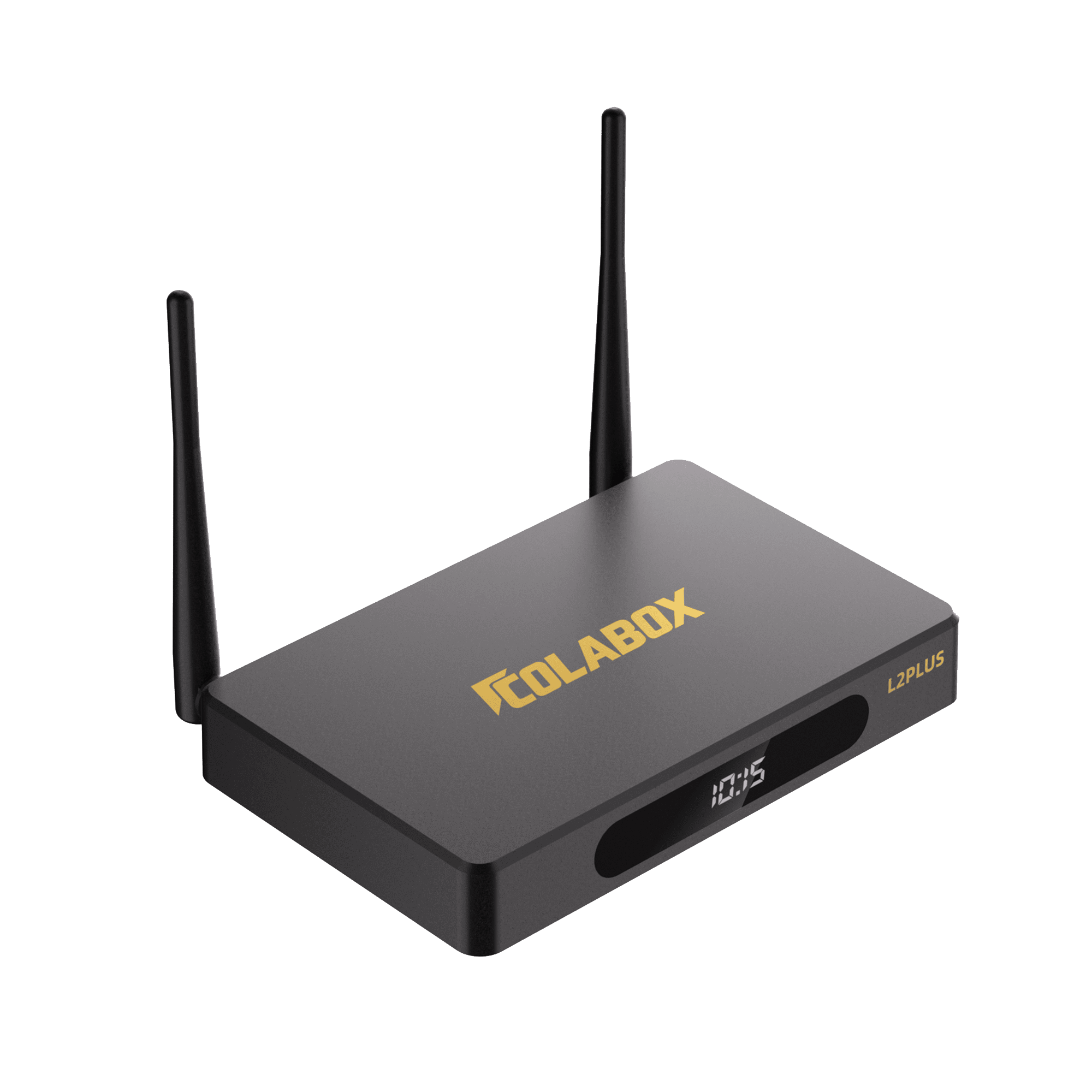 Colabox L2 PLUS Smart TV Box 2026 New Version Android 14, 4GB RAM, 64GB Storage Version Voice Control, 4K HDMI&Ethernet Cable ( Lifetime Tech Support,Easy Setup)