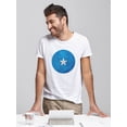 thumbnail image 2 of Grunge Somalia Flag T-Shirt Men -Image by Shutterstock, Male 3X-Large, 2 of 4